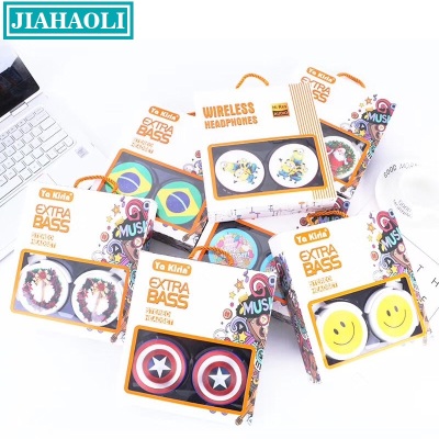 Jhl-td001 colorful headset with loud voice calling cartoon patterns can be customized.