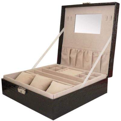 Popular Multi-Function Storage Jewelry Box Watch Display Box Factory Currently Available Purchase Fast