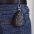 Crocodile Leather Zip Key Bag Car Key Case Universal Car Remote Control High-End Men and Women Leather Case Buckle Case