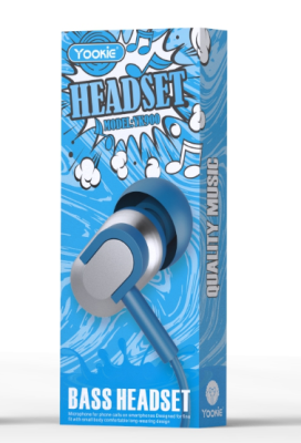 New earphones creative sound quality excellent boutique packaging with the box