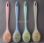 Simbeihe Wheat Fiber Long Handle Soft Wool Bath Brush Environmental Protection Material Safety Design Simple Bathroom Excellent Product