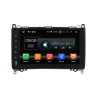 Mercedes B200 full-touch PX5 solution android 8.0+8 core 4+32G+ hd + mobile interconnection +DAB