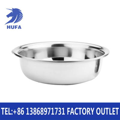 Stainless steel basin