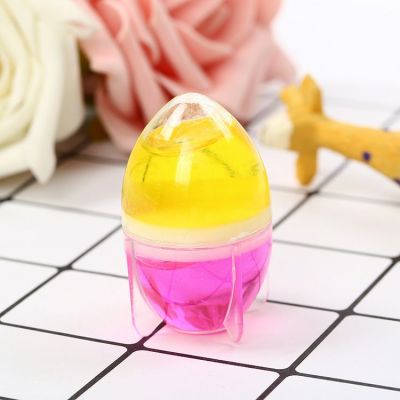 Slimecreative children's educational toys DIY slime environmental protection missile - shaped double - color crystal 