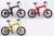 Bike 20 inches folding damping integrated wheel five - ring mountain bike factory direct sales