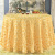 3D Three-Dimensional Rose Tablecloth Dessert Tablecloth Sign-in Table Cloth Western Style Wedding Banquet Tablecloth Decorative Cloth
