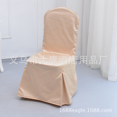 Factory direct-selling hotel jacquard chair cover double-ply bowknot big shoes outdoor wedding celebration spring wholesale