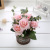 Creative ceramic plant simulation flower photography decoration artificial flower pot plant