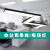 Creative Style Living Room Acrylic LED Office Lighting Line Light Simple Chandelier round Corner Commercial LED Office Chandelier