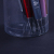 Transparent cylinder pencil holder pencil writing brush storage container wenwu plastic packaging product