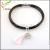 Fashion brief leather cord magnetic buckle bracelet