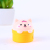 Bear pencil sharpener cartoon pencil sharpener with four colors and double hole pencil sharpener