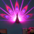 Peacock projection lamp colorful remote controlled nightlight led household usb wall lamp rainbow projection nightlight