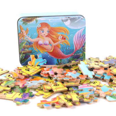 Children puzzle new puzzle puzzle 100 pieces of jigsaw puzzle early education toy manufacturers direct