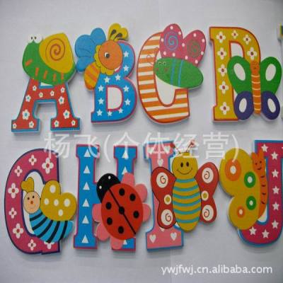 Factory direct sale new wooden letters refrigerator