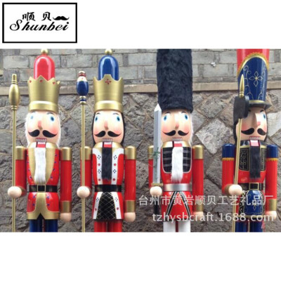 Factory direct sale 300CM big puppetry 3 series nutcracker big mall hotel cafe decoration and decoration