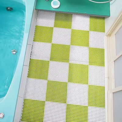 The waterproof shower room mat is randomly spliced with the non-slip mat 225g, 30/30