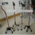 Elderly multi-functional crutch triangle four corners single Angle aluminum alloy steel crutch
