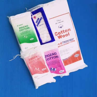 Medical cotton daily folding cotton 50G,100G, can be customized grams of heavy packaging