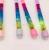New Korean and Korean rainbow neutral pen advertising pen web celebrity hot style into the oil pen