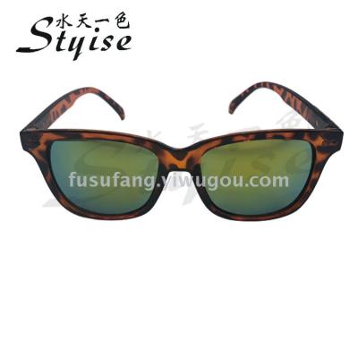 Fashionable new sunglasses leopard print frame shade eye protection sunglasses 4116