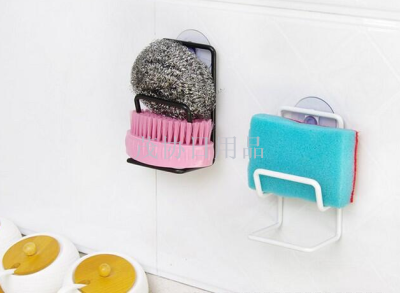 Kitchen Sink Storage Shelf Double Layer with Suction Cup