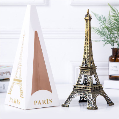 Eiffel Tower Paris tower 18cm metal model window decoration furnishings home decor