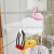 Flamingo hook decoration hook personality into the door after the door without punching no mark hook