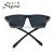 New fashion big frame sunglasses street photo retro trend square sunglasses 4114