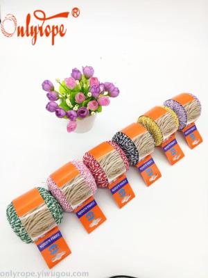 Factory Direct Sales 50G Two-Color Cotton Ball Binding Can Be Handmade Diy