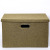Home Storage Box Medium Foldable Storage Box Simple Storage Box Cotton and Linen Storage Box Factory Direct Sales