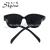 New big box trend fashion new sunglasses sunshade eye protection sunglasses 4117