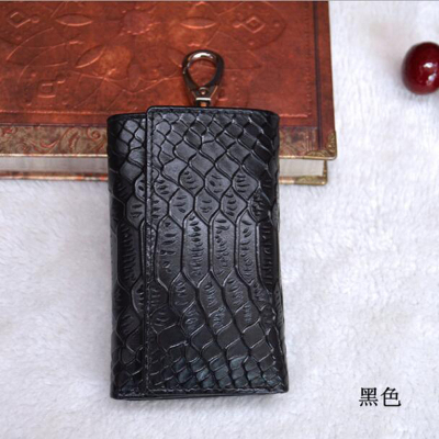 New men's purse leather fashion woman's key bag 30 fold multi-functional and zero wallet