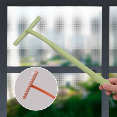 Reccalls cleaner mosquito screen window cleaner brush window cleaner invisible mesh dust remover brush window slot brush