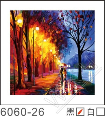 Factory Direct Sales 5D Micro Frame Painting 5D Stereoscopic Painting Decorative Painting Landscape Abstract Hotel 6060-26