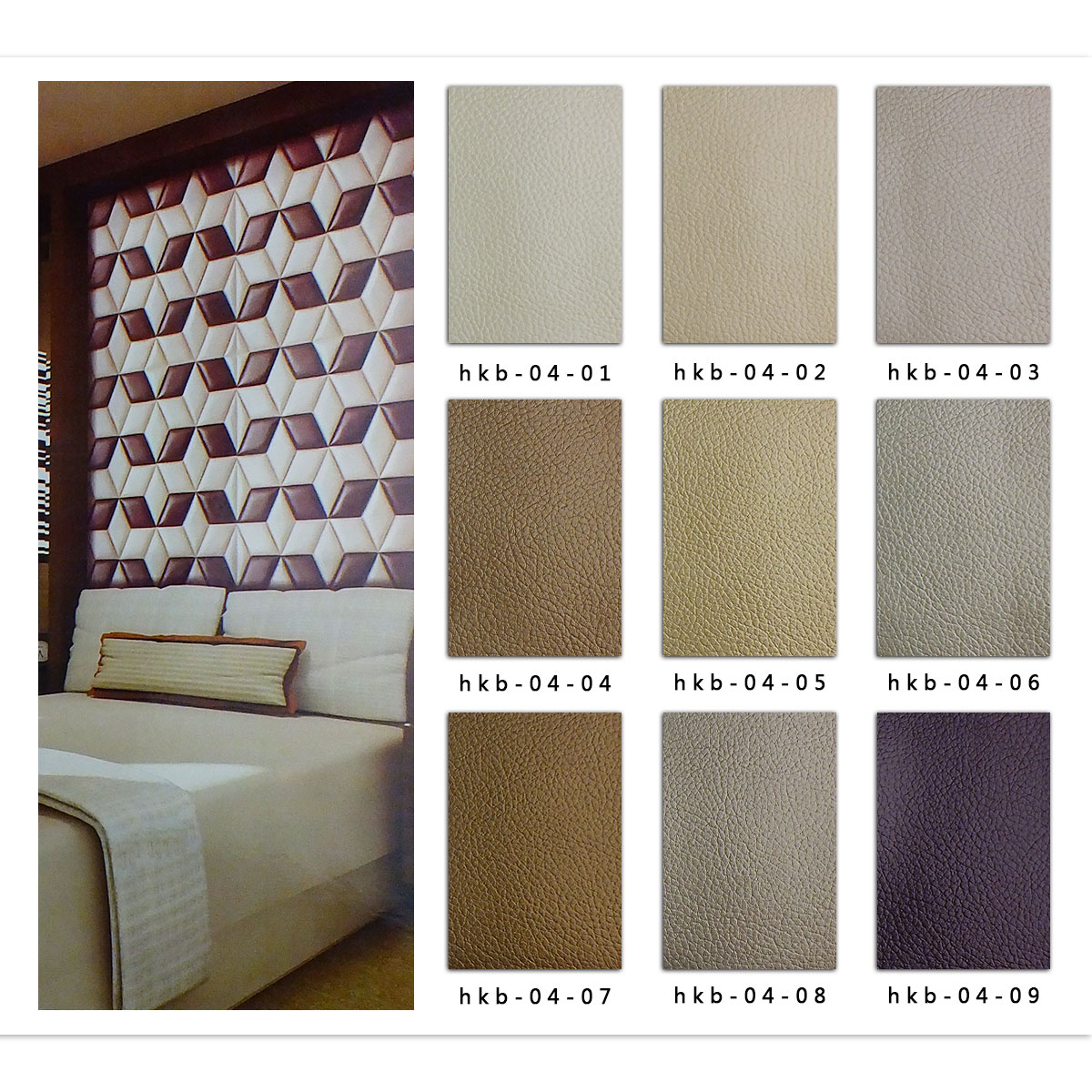 KTV大厅背景墙软包硬包工程单装饰皮革高档箱包化妆包材料