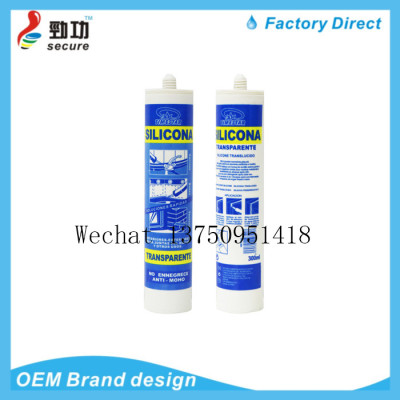 Neutral silicone sealant glass doors and Windows silicone sealant white black transparent glass sealant