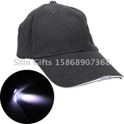 Outdoor Night Lighting Fishing Cap Adjustable LED Light Caps Battery Powered Hat