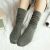 Popular Bunching Socks Factory Direct Sales Double Needle Combed Cotton Solid Color Bunching Socks Candy Color Base Women's Socks