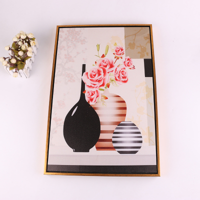 Fuming now simple decorative oil portrait Chinese corridor corridor background wall wall painting