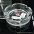 glass ashtray round glass bowl glass gift 