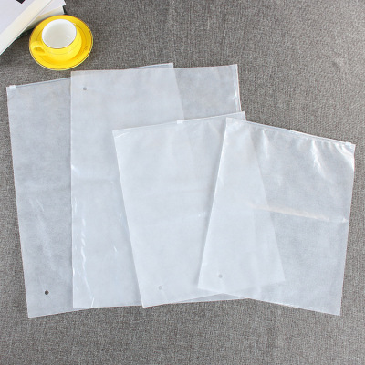 PE garment bag customized PE zipper bag can print LOGO