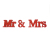 Manufacturers sell wooden MR& MRS wedding props wooden letters displayed