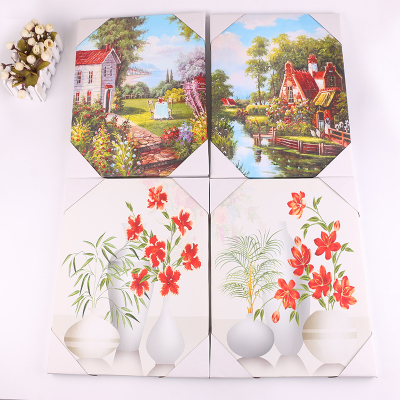 European Landscape Flower Frameless Painting Decorative Painting Simulation Home Oil Painting Decoration Restaurant Paintings Mural