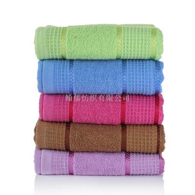 Manufacturer direct all - cotton wholesale medium - grade off colorful bath towel