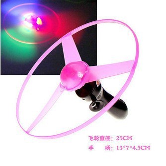 Glowing bars glow children toys wholesale UFO frisbee 3 lamp flying saucer fairies