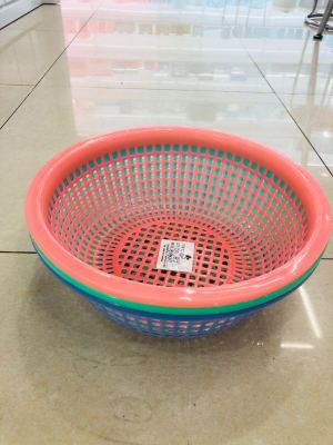 Xinshan Factory Direct Sales Medium Drop-Resistant for Home Use and Restaurants Restaurant Vegetable Washing Luo Washing Vegetable Basket