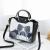 European and American fashionable and casual woman bag printing hand carry single shoulder bag