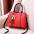European and American fashion and leisure single-shoulder women's bag with crossarm big bag