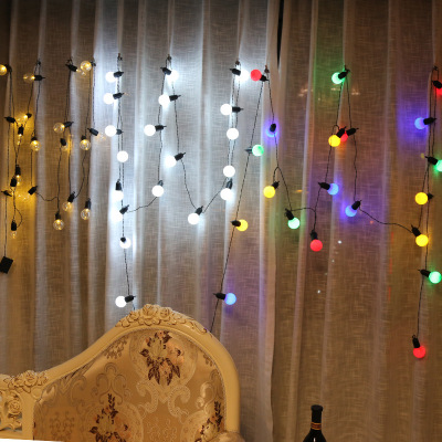 Amazon hot style led lights Christmas holiday decoration lights string wedding birthday party ball bubble lights